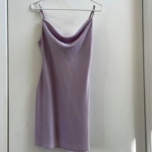 Urban Outfitters light purple Cowl Neck Slip Dress - size medium